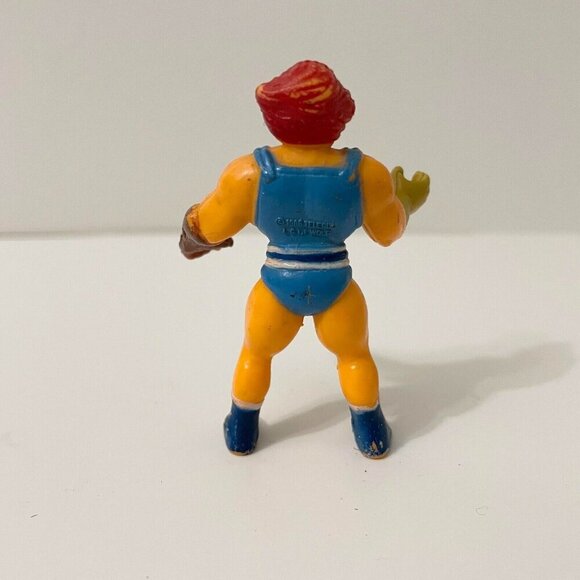 Vintage 1986 Thundercats Lion O 2.5 Inch Mini Figure Action Figure Telepix Flaw - Picture 3 of 11